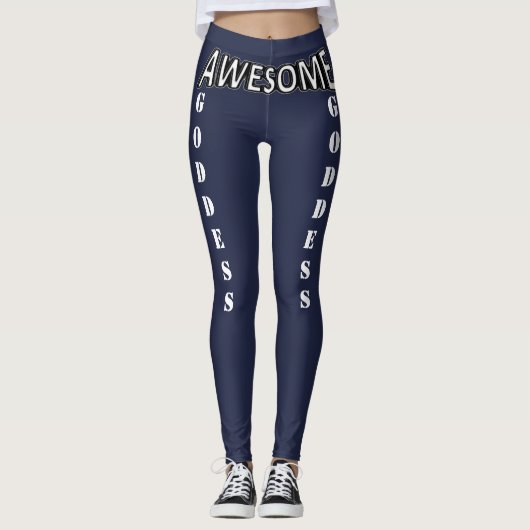 Leggings de déesse - Garanti de lever votre boot! (Devant)