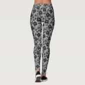 Leggings de dentelle noire Faux (Dos)