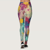 Leggings de designer à motif défaillant (Dos)