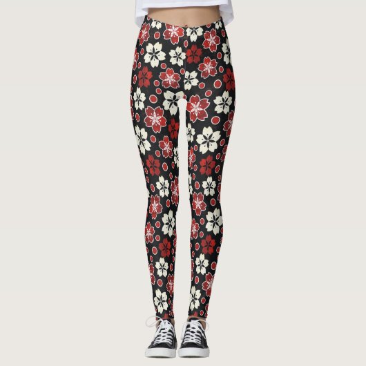 Leggings de designer à motifs cool (Devant)