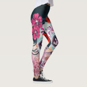 Leggings de designer à motifs cool (Droite)