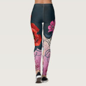 Leggings de designer à motifs cool (Dos)