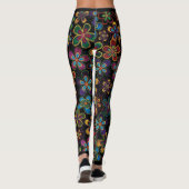 Leggings de designer à motifs cool (Dos)