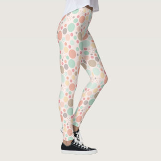 Leggings de designer à pois cool