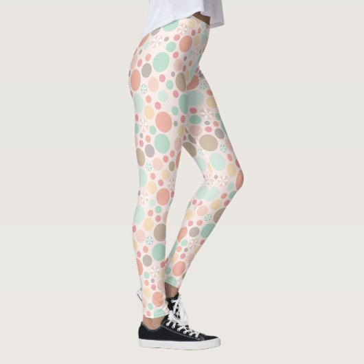 Leggings de designer à pois cool (Droite)