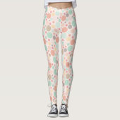 Leggings de designer à pois cool (Devant)