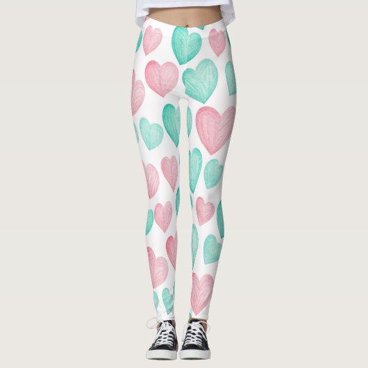 Leggings de designer avec un modèle de leggin défa (Devant)