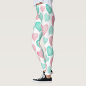 Leggings de designer avec un modèle de leggin défa (Gauche)