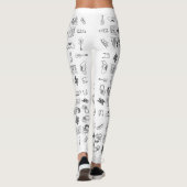 Leggings de dessin de ligne Taylor Eras (Dos)