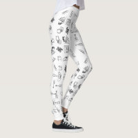 Leggings de dessin de ligne Taylor Eras