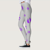 Leggings de disque violet (Gauche)