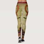 Leggings de dragon chinois (Dos)
