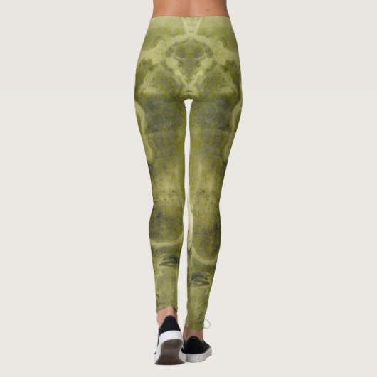 Leggings de dragon vert (Dos)