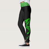 Leggings de dragon vert (Gauche)