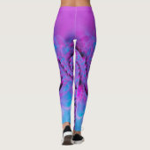 Leggings de dragon violet (Dos)