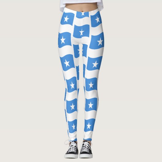 Leggings de drapeau d'été côtier somalien patrioti (Devant)
