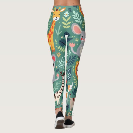 Leggings de ferme animale (Dos)