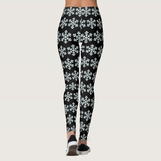 Leggings de Fête noire (Dos)