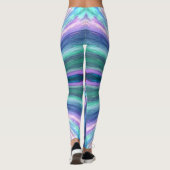 Leggings de feu à étincelles bleues (Dos)
