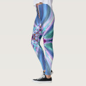 Leggings de feu à étincelles bleues (Gauche)