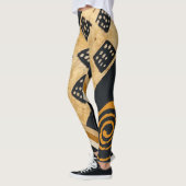 Leggings de fitness aérobic (Gauche)