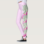 Leggings de fleur de chlipper rose du Minnesota St (Gauche)