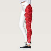 Leggings de fleurs de carnation blanc de l'Ohio St (Gauche)