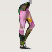 Leggings de fleurs de Lotus roses (Droite)