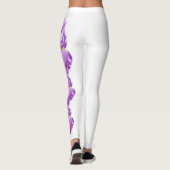 Leggings de fleurs d'état Iris dans le Tennessee b (Dos)