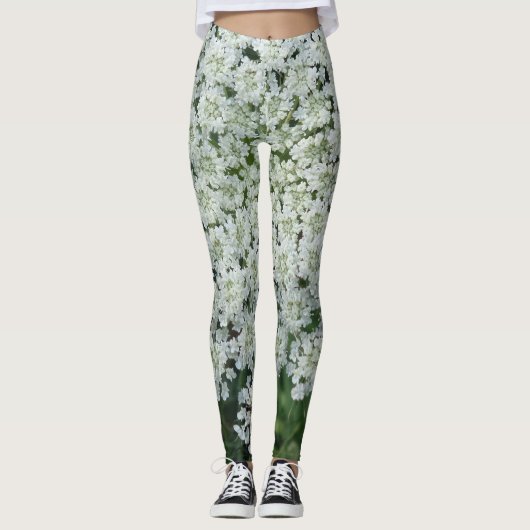 Leggings de fleurs tropiques (Devant)