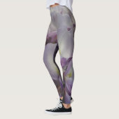 Leggings de fleurs violettes (Gauche)