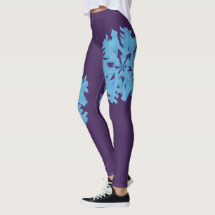 Leggings de flocon de neige