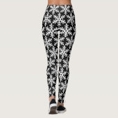 Leggings de flocon de neige de vacances Leggings d (Dos)