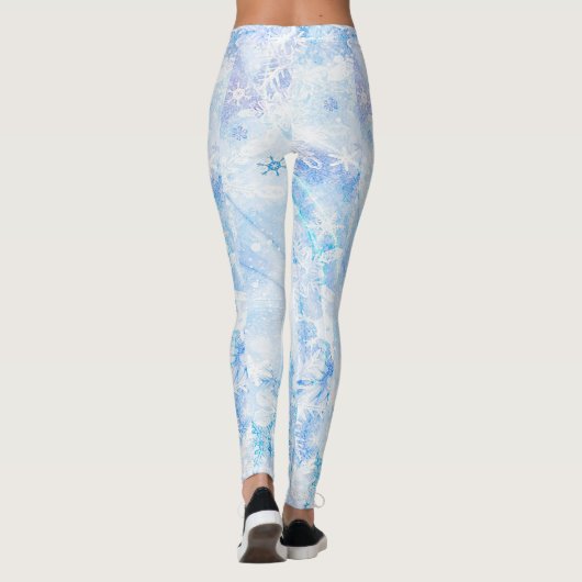 Leggings de flocon de neige d'hiver (Dos)