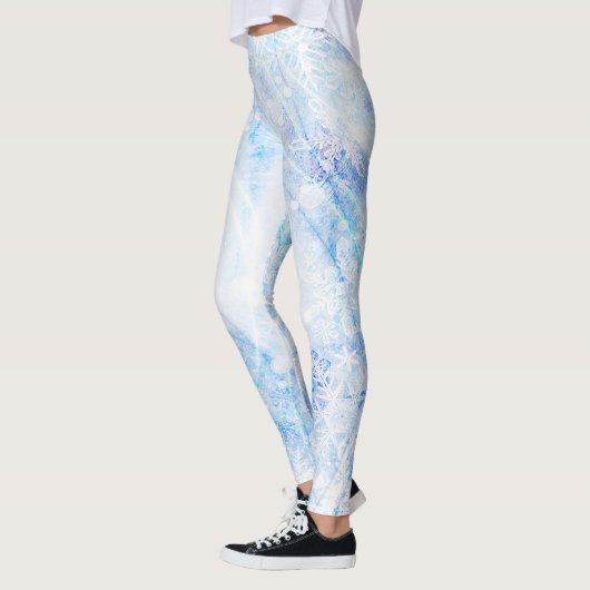 Leggings de flocon de neige d'hiver (Gauche)