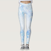 Leggings de flocon de neige d'hiver (Devant)