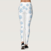 Leggings de flocon de neige d'hiver pour femmes (Dos)