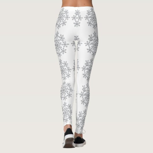Leggings de flocons d'argent (Dos)