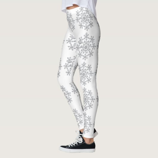 Leggings de flocons d'argent (Gauche)