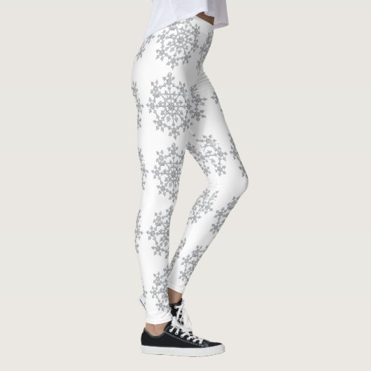 Leggings de flocons d'argent (Droite)