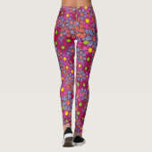 Leggings de flûte à fleurs (Dos)