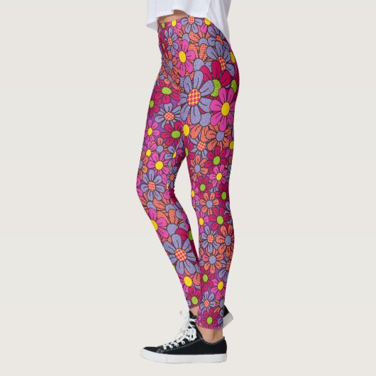 Leggings de flûte à fleurs (Gauche)