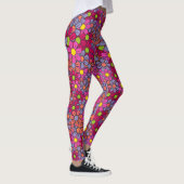 Leggings de flûte à fleurs (Droite)