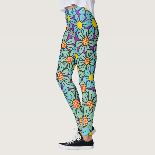 Leggings de flûte à fleurs (Gauche)