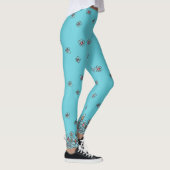 Leggings de flûte à fleurs (Droite)