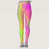 Leggings de flux de néon (Devant)