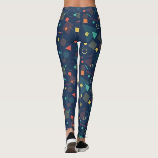 Leggings de formes amusantes (Dos)