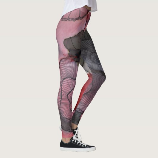 Leggings de framboise noire (Droite)