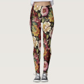 Leggings de fusion florale (Devant)