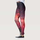 leggings de galaxie rouge (Gauche)